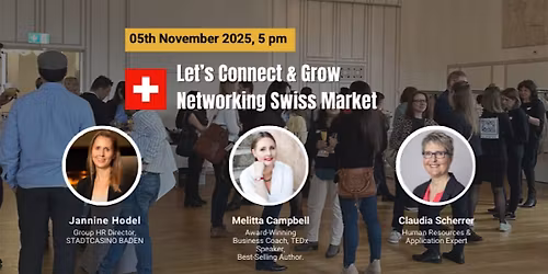 Let's Connect and Grow - Networking Swiss Employment Market
