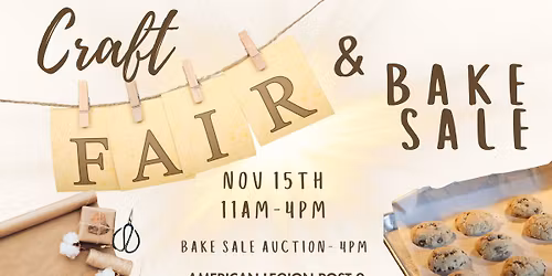 CrAfT FaiR & Bake Sale