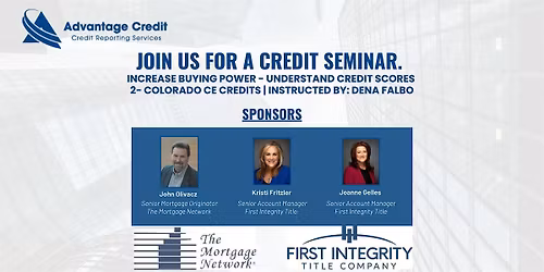 Increase Buying Power - Understand Credit Scores