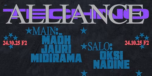 TECHNO ALLIANCE: Ma\u014dh \u2606 Jauri \u2606 Midirama \u2606 Oksi \u2606 Nadine
