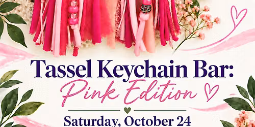 Tassel Keychain Bar: Pink Edition