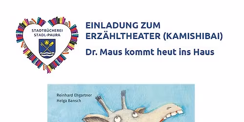Erz\u00e4hltheater (Kamishibai) Dr. Maus kommt heut ins Haus