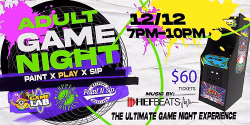 Adult Game Night