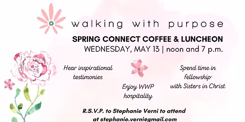 Walking with Purpose Connect Coffee