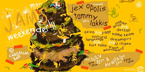 JAMS Weekender - Tammy Lakkis and Jex Opolis