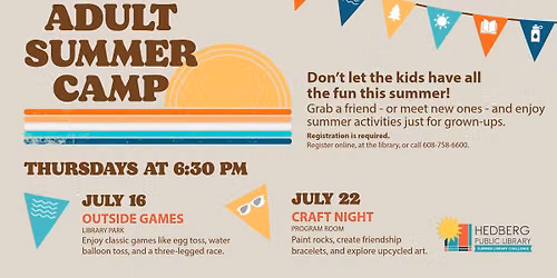 Adult Summer Camp
