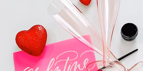 Valentine\u2019s\/Galentine\u2019s Modern Calligraphy for Beginners