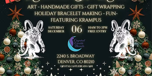 Krampus Holiday Handmade Gift Market