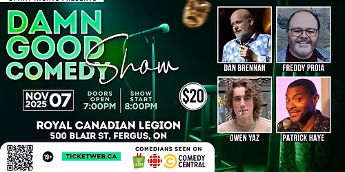 Damn Good Comedy Show - Fergus