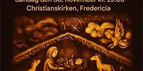 Jul i sand, lys og toner