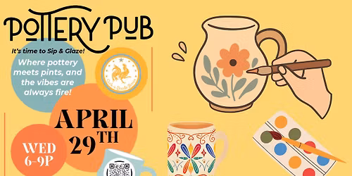 Pottery Pub - Sip and Glaze