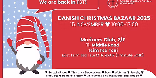 Danish Christmas Bazaar in Hong Kong 2025