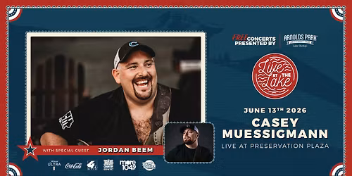 Casey Muessigmann w\/ Special Guest Jordan Beem | Sponsored by Okoboji Magazine