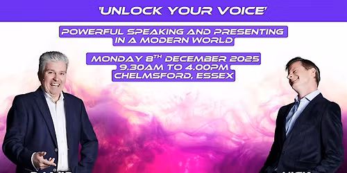 Unlock Your Voice Masterclass
