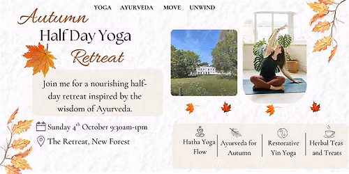 Rooted: Autumn Half Day Yoga Retreat