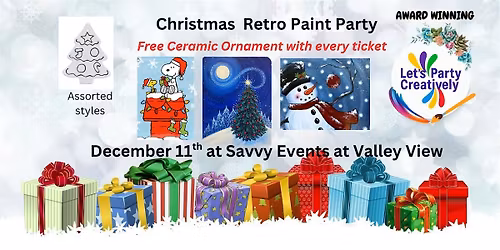 Christmas Paint Party - All Ages