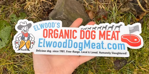 Elwood's Organic Dog Meat Tasting Demo