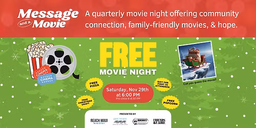 Free Community Movie Night (November 29th)