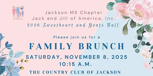 2026 Sweetheart and Gents Ball Family Brunch