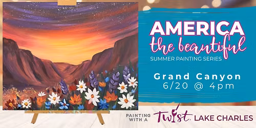 America the Beautiful Paint Series: Grand Canyon