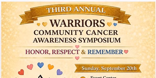 Warriors - Community Cancer Awareness including Childhood Cancer