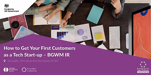 How to Get Your First Customers as a Tech Start-up \u2013 BGWM IR