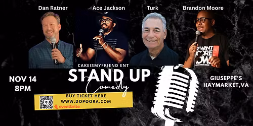 Live Comedy _w\/ Brandon Moore _CakeIsMyFriend Comedy at Giuseppes Haymarket