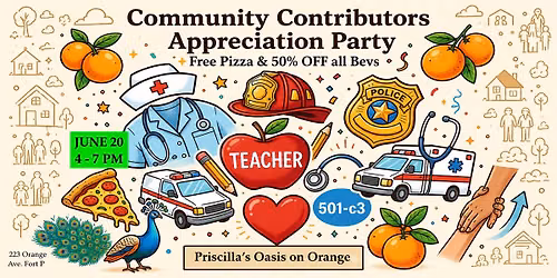 COMMUNITY CONTRIBUTORS APPRECIATION PARTY