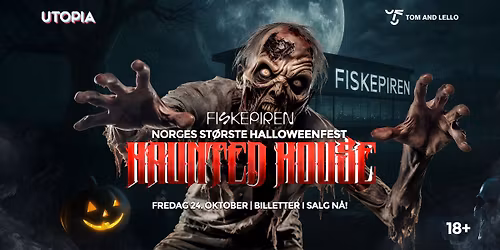 Norges St\u00f8rste Halloweenfest | Utopia X Tom And Lello \ud83e\udea9