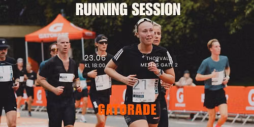 Gatorade x DNB Oslo Maraton l\u00f8pegruppe