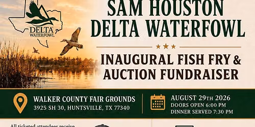 Sam Houston Delta Waterfowl Banquet