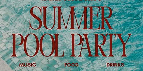 Kindred Social Club\u2019s Summer Pool Party