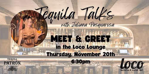 Meet & Greet with Juliana Pasquarosa at Loco Southie
