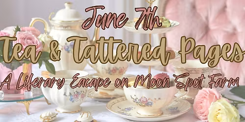 Tea and Tattered Pages: A Literary Escape on Moon Spot Farm