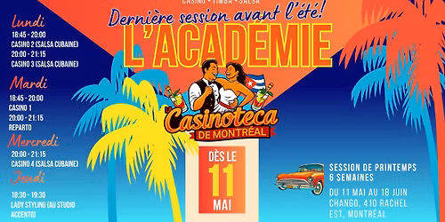 L'Acad\u00e9mie Casinoteca - Derni\u00e8re session avant l'\u00e9t\u00e9