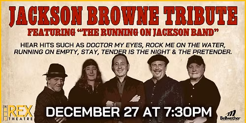 Jackson Browne Tribute featuring Running on Jackson