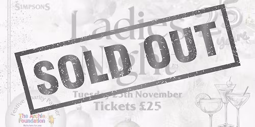 Festive Ladies Night at Simpsons 2025!\u2728