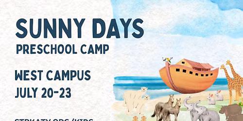 Sunny Days - Preschool Camp