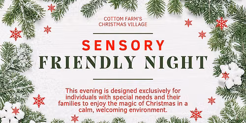 Cottom Farm's Christmas Village: Sensory Friendly Night