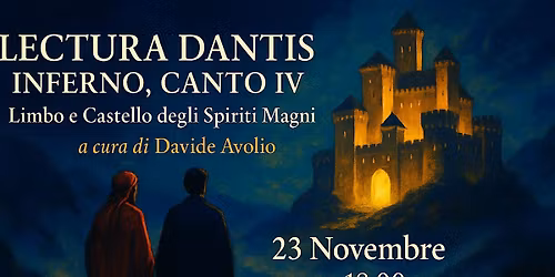 Lectura Dantis - IV Canto