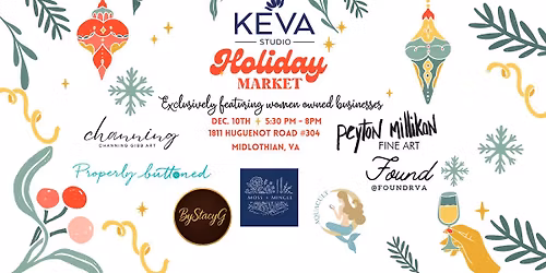 Holiday Market at KEVA Studio