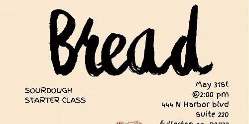 Sourdough Starter Class
