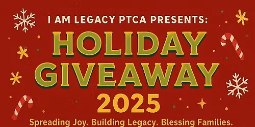 I AM Legacy PTCA Holiday Giveaway 2025