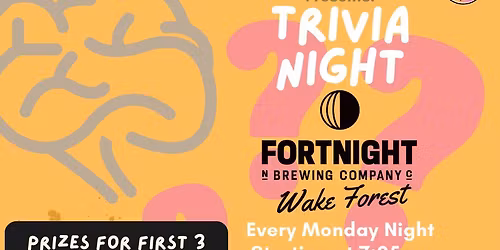 Trivia Night at Fortnight Brewing Wake Forest