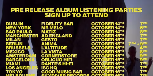 Soulwax Amsterdam Tickets