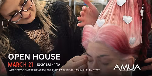 The Academy of Make Up Arts Open House
