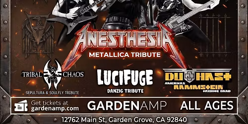 Garden Amp Metal Assault: Far Beyond Hostile, Anesthesia, & More