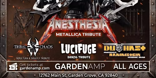 Garden Amp Metal Assault: Far Beyond Hostile, Anesthesia, & More