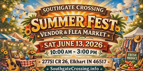 SUMMER FEST. VENDOR & FLEA MARKET