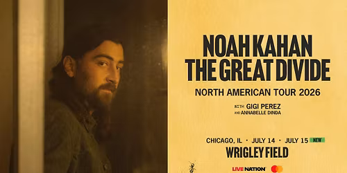 Noah Kahan Chicago Tickets